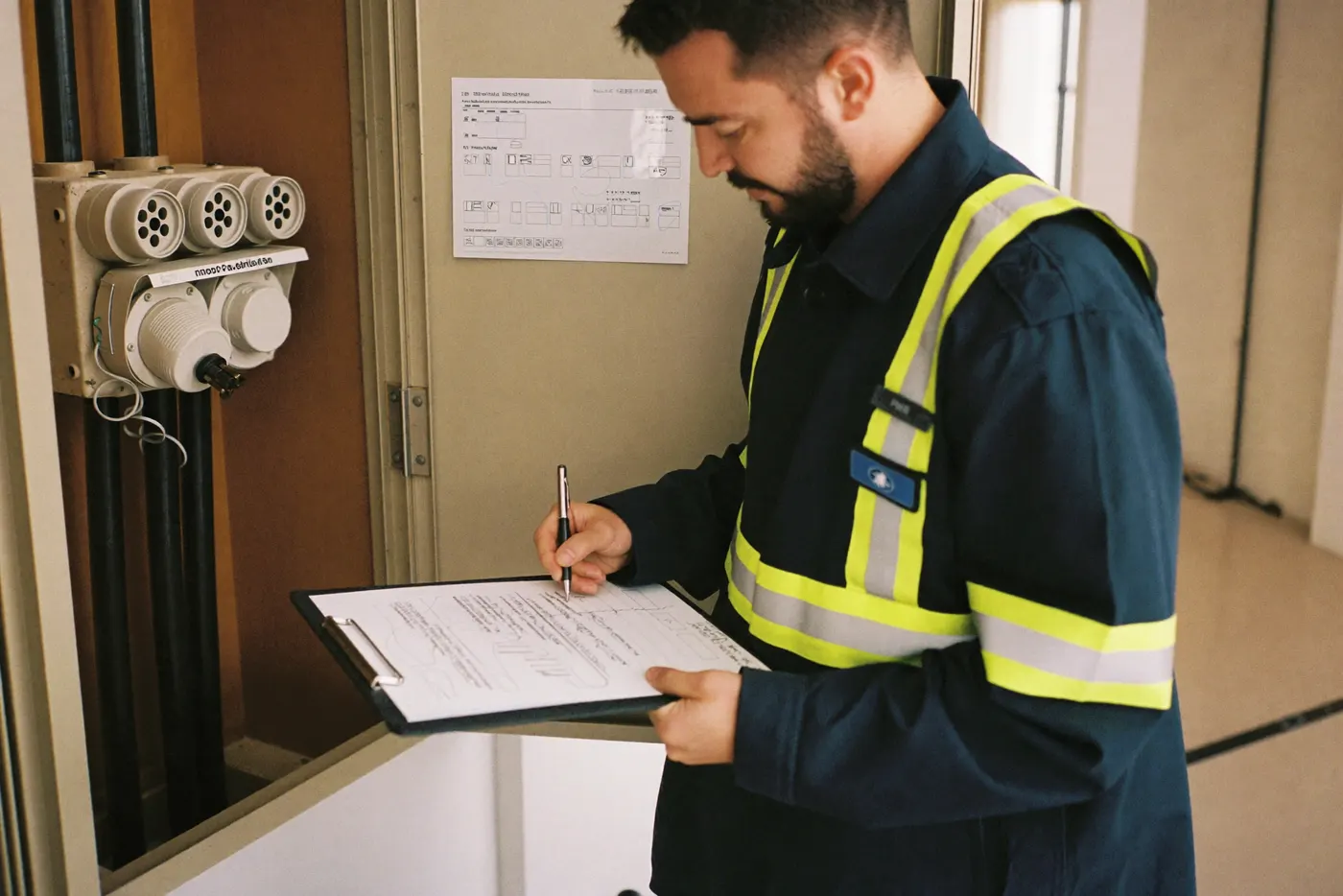 Boletín eléctrico CIE/BRIE emitido por un instalador autorizado en Santa Coloma de Gramenet